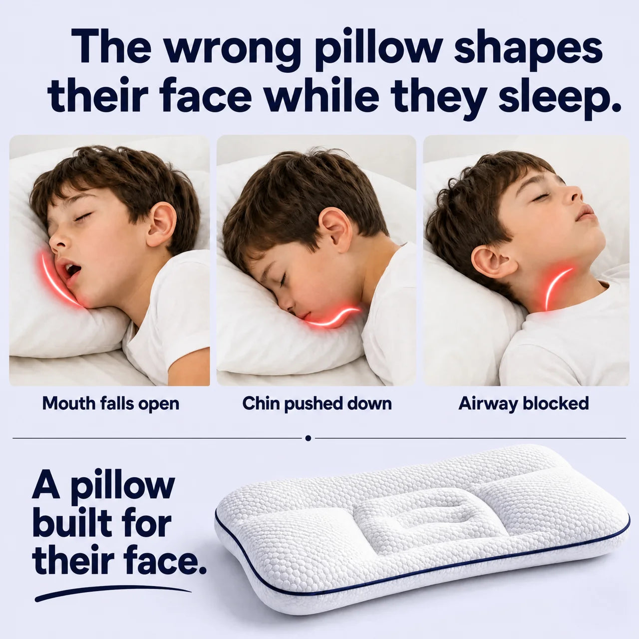 Slumbo Posture Kids Pillow